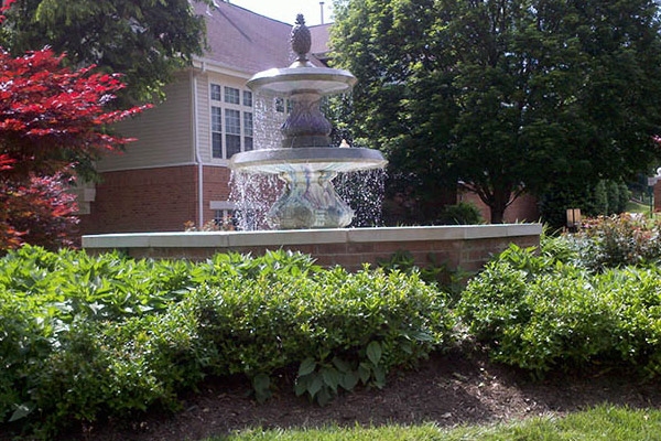 Fountain- Drainage and Commercial Power Washing Services in Washington DC Metro and Virginia Area