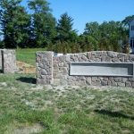 Stone Sign - Masonry and Concrete Services by PSI in Washington DC Metro Area