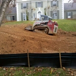 Runoff Abatement Done by PSI for Drainage and Erosion Control in Virginia & Washington DC Metro Areas