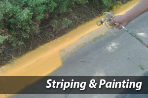 Striping and Painting- Concrete Services in Washington DC Metro Area